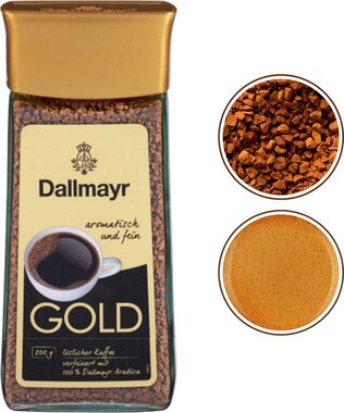 Dallmayr Gold 200g / Instantní káva / 100% Arabica 