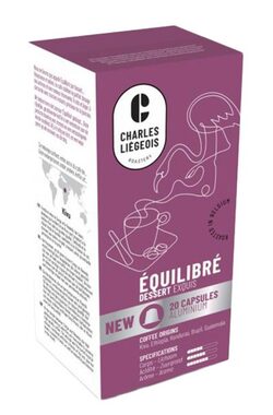 Charles Liégeois Équilibré Nespresso 20 ks / Kapslová káva 