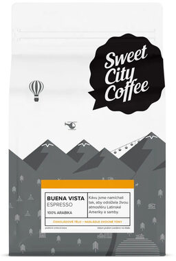 Sweet City Coffee Buena Vista Brazílie 250 g / Zrnková káva 