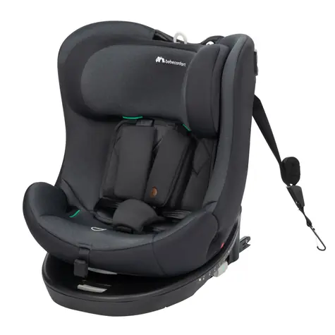 Bebeconfort EvolveFix 360 i-Size autosedačka Tinted Black / od narození až do 12 let (40-150 cm)