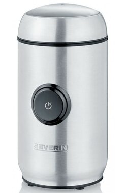 Rozbaleno - Severin KM 3879 stříbrná / Mlýnek na kávu / zásobník 50 g / 150 W  / rozbaleno