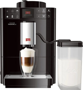 Melitta Passione OT F53/1-102 černá / automatický kávovar / 1450 W / 15 bar / 1.2 l / zásobník 125 g 