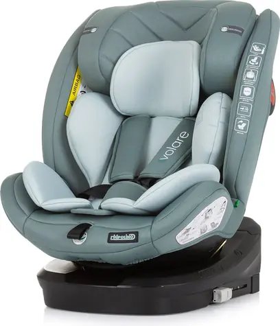 CHIPOLINO Autosedačka Volare i-Size 40-150cm Isofix 360 Pastel Green