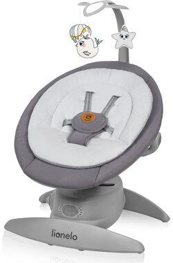 LIONELO Kojenecké lehátko Mell Grey Stone / od narození