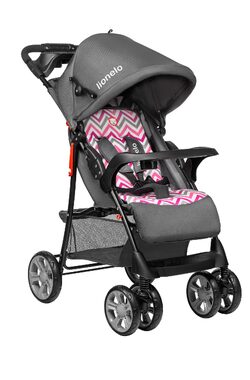 LIONELO Kočárek sportovní Emma Plus Pink Scandi