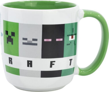 STOR Hrneček keramický 380 ml Minecraft