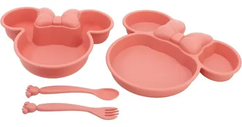 STOR Dětská jídelní sada 4v1 Minnie Mouse