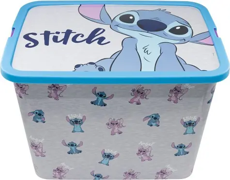 STOR Úložný box 23l Stitch a Angel