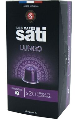 Les Cafés Sati Lungo Nespresso 20 ks / Kapslová káva  