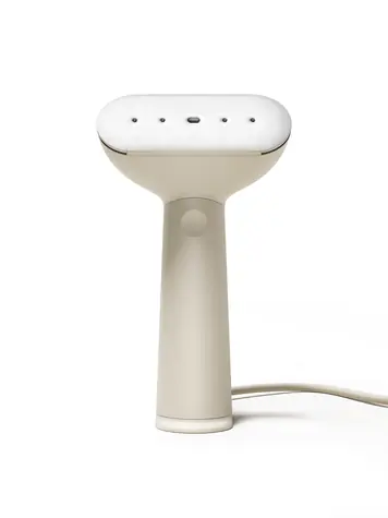 STEAMERY Cirrus 3 béžová / Ruční napařovač oděvů / 1200W / 85 ml / 22 g-min 