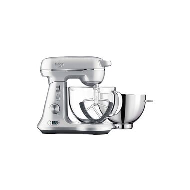 Sage the Bakery Boss stříbrná / kuchyňský robot / 1200W / 3.8 l + 4.7 l / 12 rychlostí 