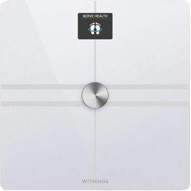 Withings Body Comp bílá / Chytrá osobní váha / nosnost 200kg / Bluetooth / WiFi