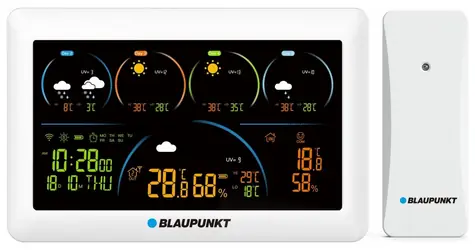 BLAUPUNKT WS50WH APP bílá / meteostanice / Wi-Fi