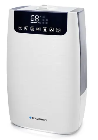 BLAUPUNKT AHS803 bílá / zvlhčovač vzduchu / 105W / HEPA filtr / aroma / dálkový ovladač / 400ml/h / 5 l 