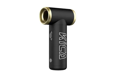 KiCA Jet Fan 2S černá / aku ventilátor / 1100 mAh / USB-C