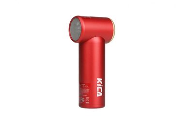 KiCA Jet Fan Mini Turbo červená / aku ventilátor / 3000 mAh