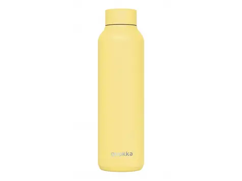 Quokka Nerezová termoláhev Solid Light Yellow 630 ml