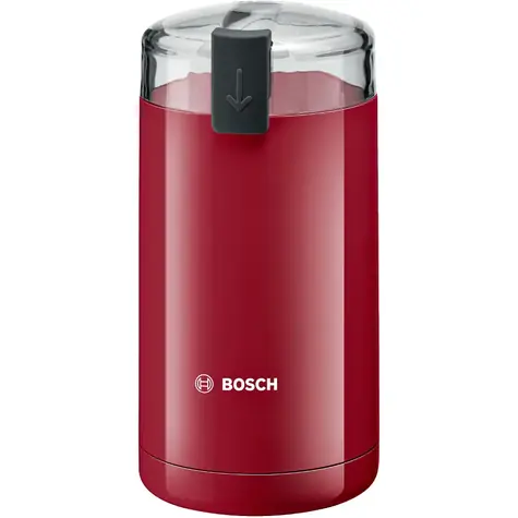 Bosch TSM6A014R červená / Mlýnek na kávu / zásobník 75 g / 180 W 