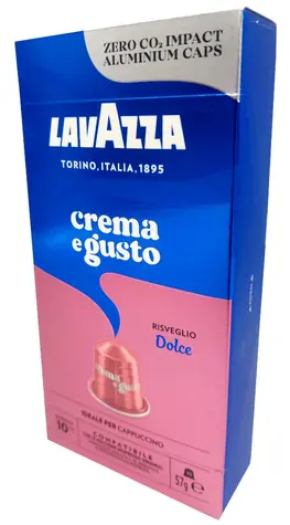 Lavazza Crema e Gusto do Nespresso 10 ks / Kapslová káva 