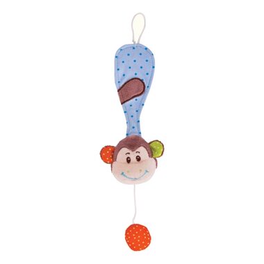 Bigjigs Baby Klips na dudlík opička Cheeky / od 0 let