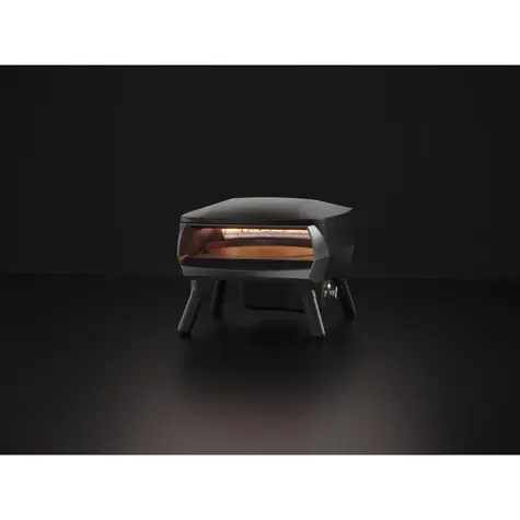 Witt Etna Rotante Piccolo černá / pec na pizzu / rotační kámen / 500°C / na plyn / pizza do 33cm