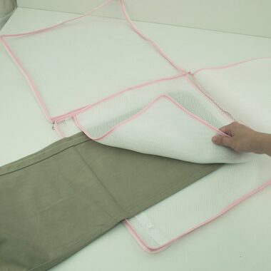 MSV NET síťka na praní kalhot / polyester / 40 x 40 cm
