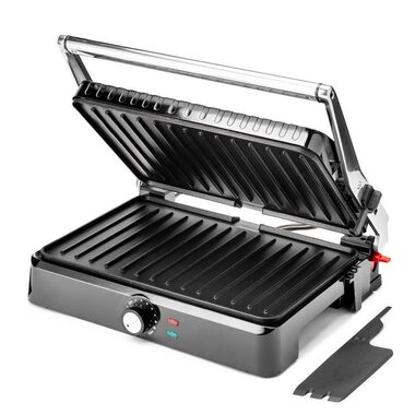 Huslog Kontaktní gril stříbrná / 2200 W