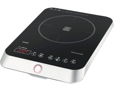 PHILCO PHCP 2020 / Elektrický indukční vařič / 2000W / 1 plotýnka / pro nadobí 12 – 26 cm