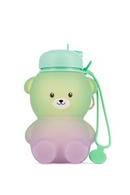 Kidnort Retter Silikonová láhev zelená