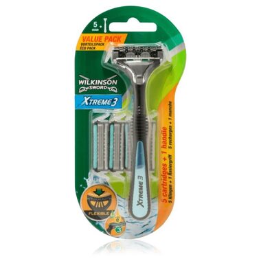 Wilkinson Xtreme3 Hybrid Holící strojek + 5 náhradních hlavic