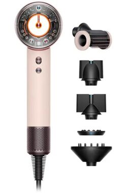 Dyson Supersonic Nural HD16 fén na vlasy / 1600 W / difuzér / 4 teploty / 3 rychlosti / Ceramic pink/Rose gold