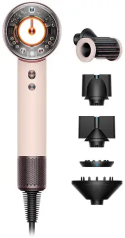 Dyson Supersonic Nural HD16 fén na vlasy / 1600 W / difuzér / 4 teploty / 3 rychlosti / Ceramic pink/Rose gold