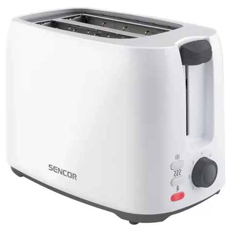 SENCOR STS 2606WH bílá / Topinkovač / 750 W / 2 sloty 