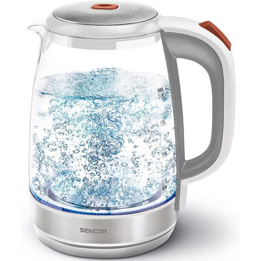 SENCOR SWK 20A80GY bílá / Rychlovarná konvice / 2200W / 2L