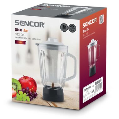 SENCOR STX 019 Skleněný mixér k robotům STM 376x a 378x / 1.5L 