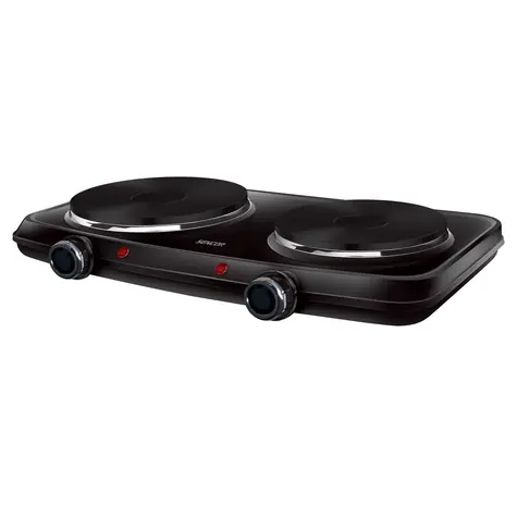 SENCOR SCP 2254BK-EUE4 Dvouplotýnkový vařič / 18 & 15 cm / 2500W