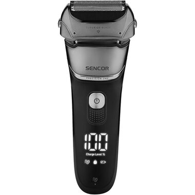 SENCOR SMS 0900BK černá / Planžetový holící strojek / Doba provozu 90 minut