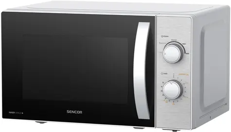 SENCOR SMW 2120SS stříbrná / mikrovlnná trouba / 700W / 20L