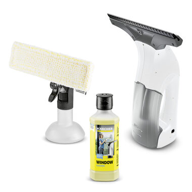 Kärcher WV 1 Plus D500 / Aku Vysavač na okna / Li-Ion / Pracovní šířka 25 cm / nádrž 100 ml / až 25 minut