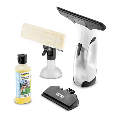 Kärcher WV 2 Plus N D500 / Aku Vysavač na okna / Li-Ion / Pracovní šířka 28 cm / nádrž 100 ml / až 35 minut