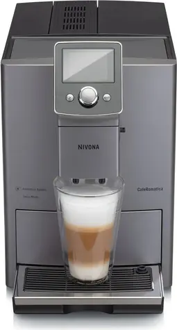 Nivona CafeRomatica 821 šedá / Automatický kávovar / 1455 W / 15 bar / 1.8 l / zásobník 250 g 