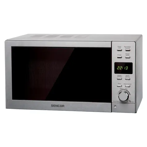 SENCOR SMW 6022 stříbrná / Mikrovlnná trouba / 800W / 20L