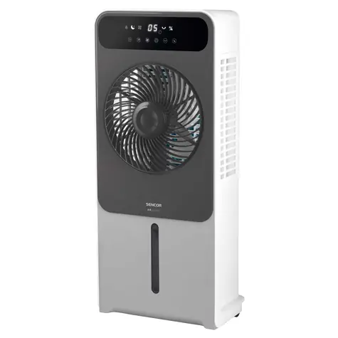 SENCOR SFN 6014GY bílá / ochlazovač vzduchu / 28W / 12 rychlostí / časovač