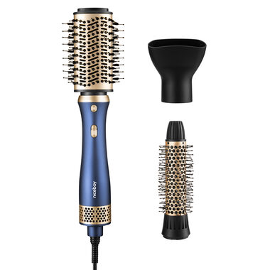 Niceboy AirBlow modrá / Kulmofén / 700 W / 2 teploty / 3 nástavce