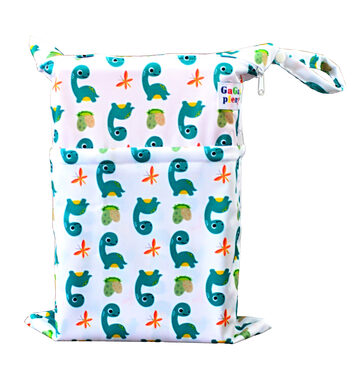 GaGa's Nepromokavý pytel Zelený dinosaurus