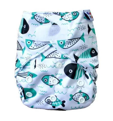 GaGa's Novorozenecké svrchní kalhotky Fish