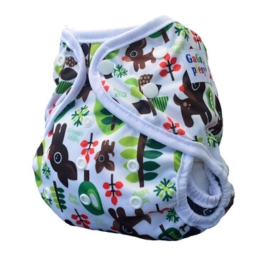 GaGa's Svrchní kalhotky Lesní na patentky 1