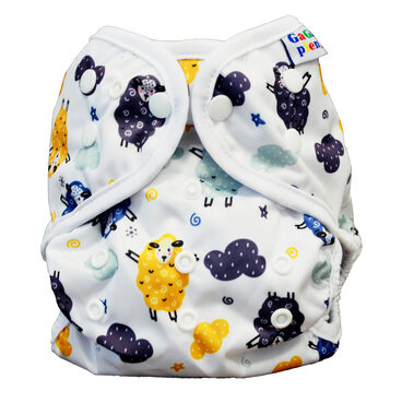 GaGa's Svrchní kalhotky Ovečky na patentky 1