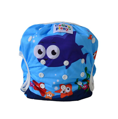 GaGa's Plenkové plavky pro děti Žralok XL