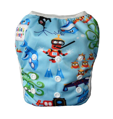 GaGa's Plenkové plavky pro miminko Modré moře